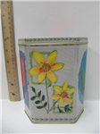 9216 - natures-garden-hexagon-tin