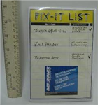 980661 - Magnetic pad- fix it list