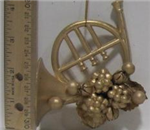 99051 - chr-orn-music-instrament-gold