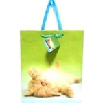 AW-53225 -Gift bag large cat 10x12.5"