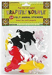 CC316 - craft-animal-stickers-felt-24ct