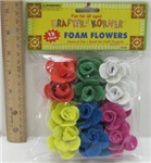CC381 - Craft foam flowers asst