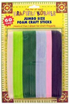 CC387 - Craft sticks foam jumbo 60ct
