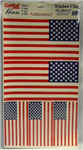 CLG2002 - USA flag cling multiple