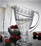 05479 -Crystal pitcher olympia 10.5in tall