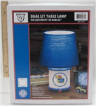 COL-KAN515 -KU Jayhawks lamp dual-lit