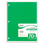05510 1540 - Spiral notebook WM 70ct 10.5X8in