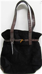 CRD-LTOTEBB - Tote Bag Lg Corduroy Blue or Brown