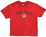 CSARedISUY-S - IA State tee shirt red youth 4/5