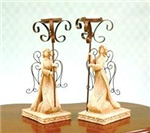 D0542 - Angel resin candleholder 2 styles