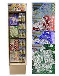 Toy story markers & art board disp 240pc