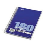 05682 1540 -Spiral notebook 5sub CR 180ct 10.5x8in