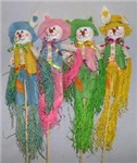 Easter stake bunnies 24in asst