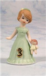 E9527 - Growing up girl brunette 3yr