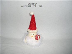 Chr snowman cap light up