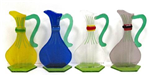 EL5350 - vase-bud-pitcher-fused-glass-asst-6in