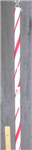 Chr candy cane outdoor garden ridge 34"