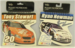 06200 - Nascar Pocket Notebook Die-Cut 64 Sheets