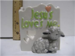 FG332 - candle-holder-jesus-loves-me