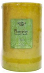 FLML46 - candle-flameless-melon-large-3875x6in