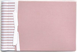 GBPINK - Guest book pink w/ribbon