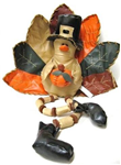 Fall turkey shelf sitter 24in