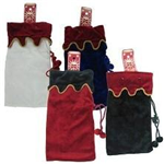 HA-058 - Chr bottle bags felt asst