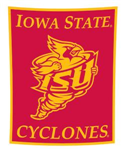 IS9143C - IA State fleece throw 51x60in