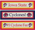 IS9144C -IA State long sign 27x7.5in priced each