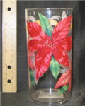 Chr tumbler poinsettia 9oz