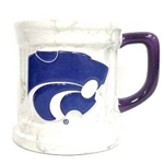 KSU-9817 - KSU Wildcats mug sculpted 14oz