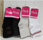 LCAPED - socks-ladies-peds-1pr-asst-styles