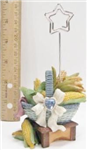 LH146 - memo-holder-corn-basket-wgemstone