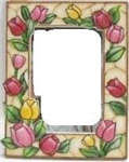 MC129 - mirror-tiffany-tulips