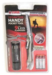 MT394 - Flashlight 9Led 13 Funtion Knife w 3 batteries