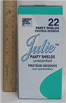 10027 - Panty liners unscented boxed 22ct