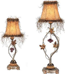 OK-4166B-21 -Table Lamp Set Grape Design 2 In 1
