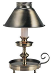 OK-9113M - Mini Table Lamp w Antique Brass