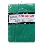 P6021 - Table skirt 30x13.3in green