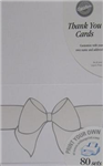 1008-580 - WEDDING INVITE WHITE W/ BOW