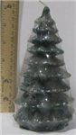 Chr candle pine tree shape 5"
