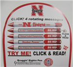 Pens-NEB - Husker Pens Rotating Message 36/dis
