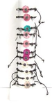 SB2475 - bracelet-w-shell-flower-asst