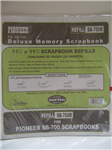 SB700R 5370 - SCRAP BOOK REFILL FOR #SB700 5 0 PAGE