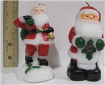 chr-candle santa small 3"