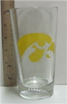 102411IA - IA Hawkeye Glass 16oz