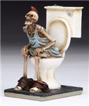 SK-14 - Skeleton on toilet 3.5in