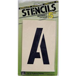 ST5 8820 -Stencils 5in letters and numbers bp