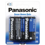 UM-1NPA/2B - Batteries panasonic 'D' 2pk