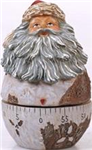 Santa timer resin